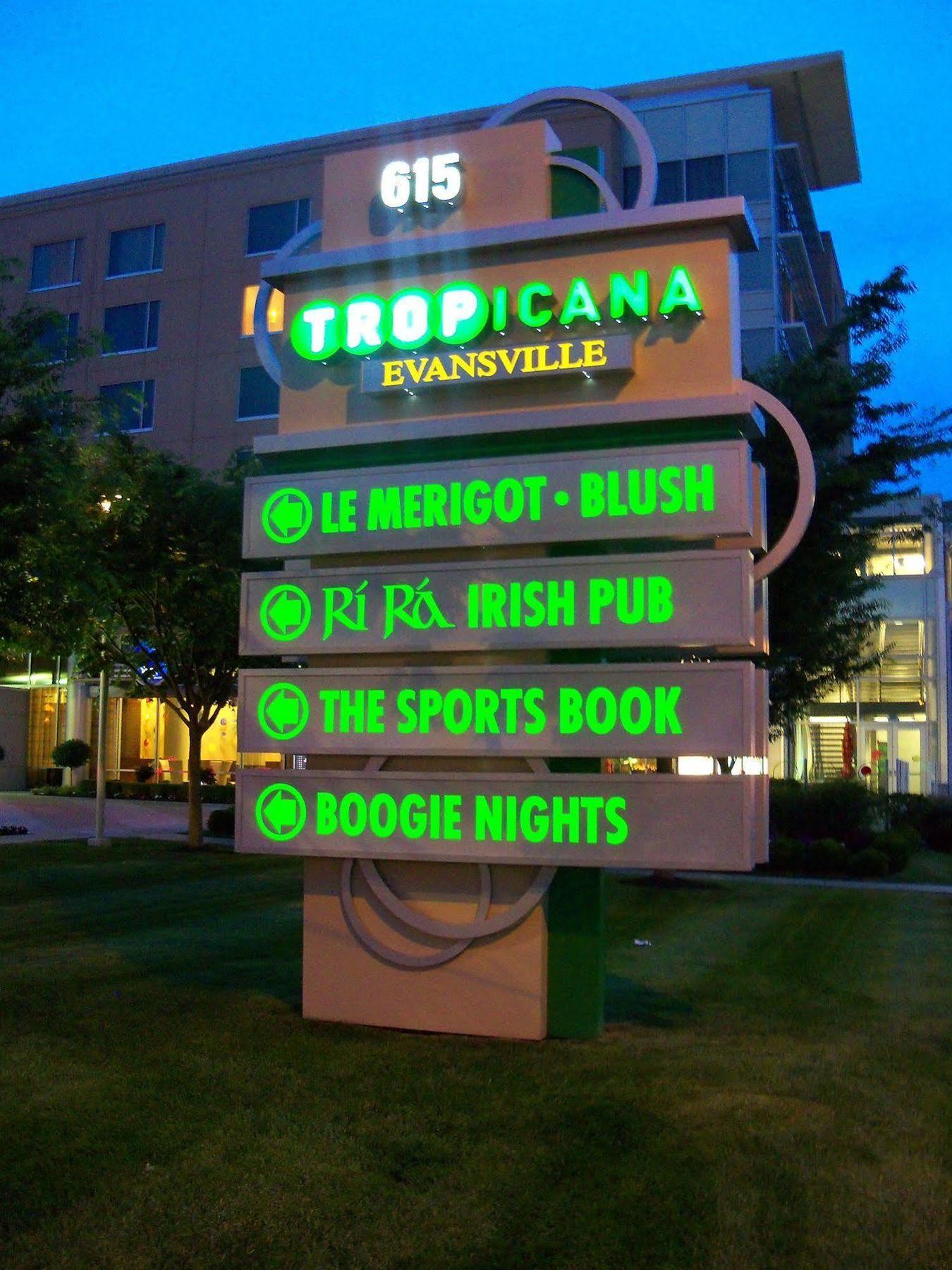 Le Merigot At Tropicana Evansville Exterior foto